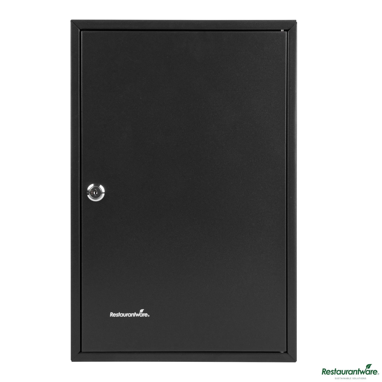 Wholesale Restaurantware Black Steel Wall Mount Key Cabinet Safe - 17.7" X 11.8" X 3.2"- Bulk