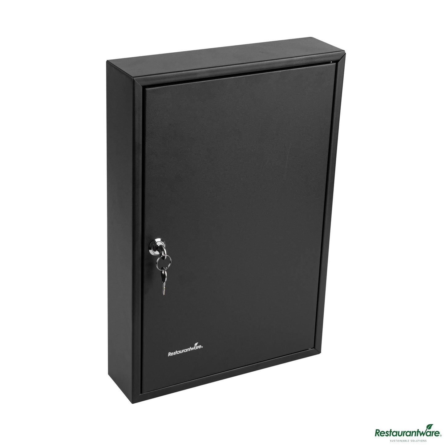 Wholesale Restaurantware Black Steel Wall Mount Key Cabinet Safe - 17.7" X 11.8" X 3.2"- Bulk