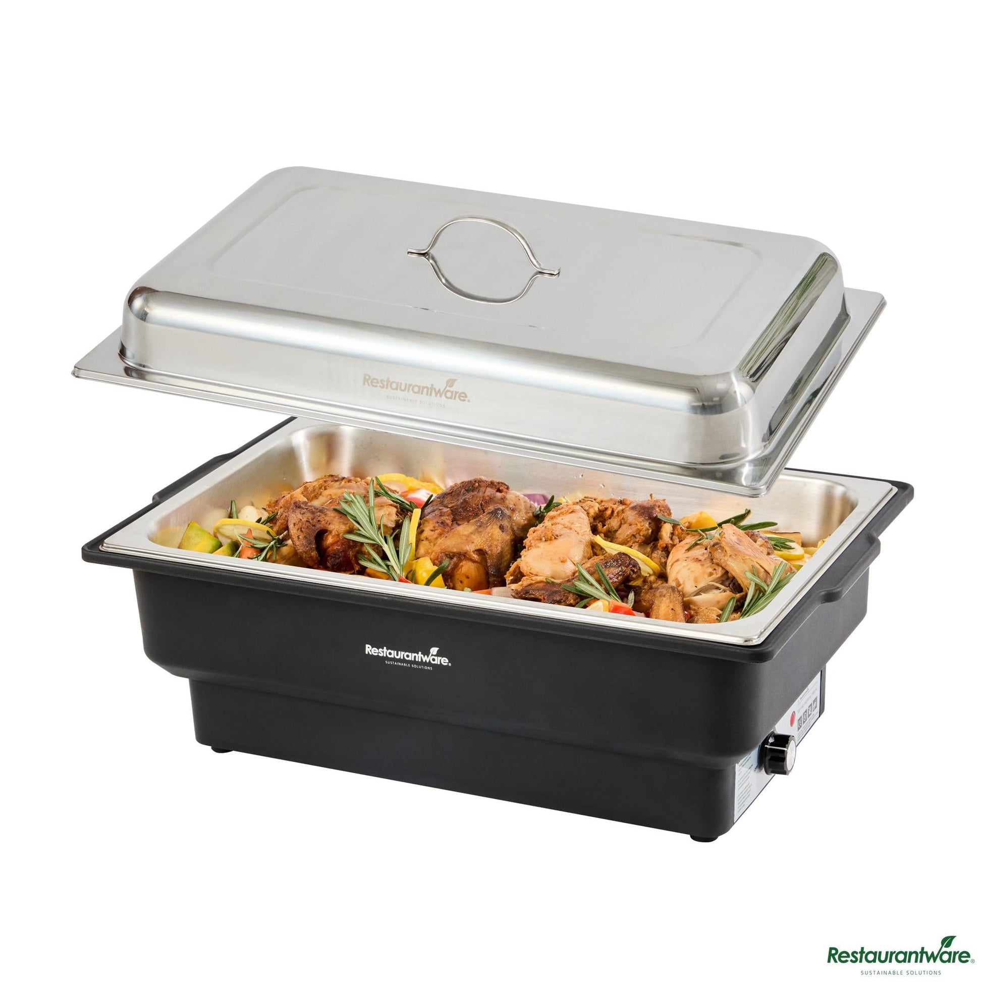 Wholesale Restaurantware 14 Qt Full Size Electric Water Pan / Warmer - 25.4" X 13.8" X 14.6"- Bulk