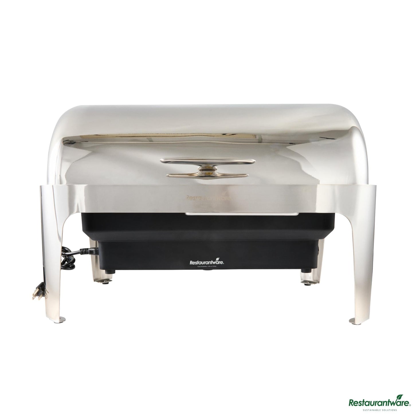 Wholesale Restaurantware 14 Qt Full Size Electric Chafer - Stainless Steel Roll Top Cover - 13.8" X 14.6" X 10"- Bulk