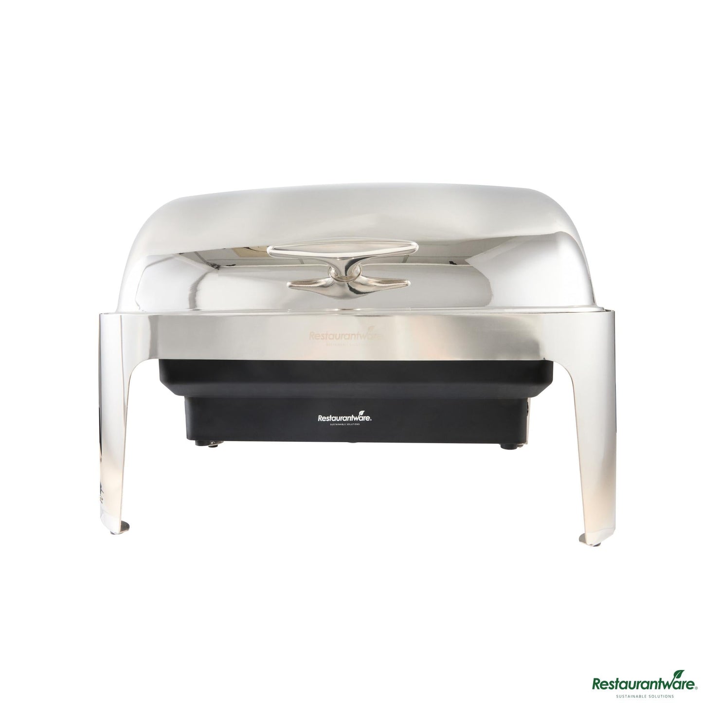 Wholesale Restaurantware 9 Qt Full Size Electric Chafer - Stainless Steel Roll Top Cover - 13.8" X 14.6" X 10"- Bulk