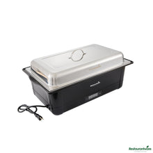 Wholesale Restaurantware 14 Qt Full Size Electric Chafer - Food Pan - 13.8" X 14.6" X 10"- Bulk