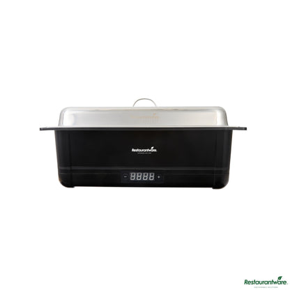Wholesale Restaurantware 14 Qt Full Size Electric Chafer - Food Pan - 13.8" X 14.6" X 10"- Bulk