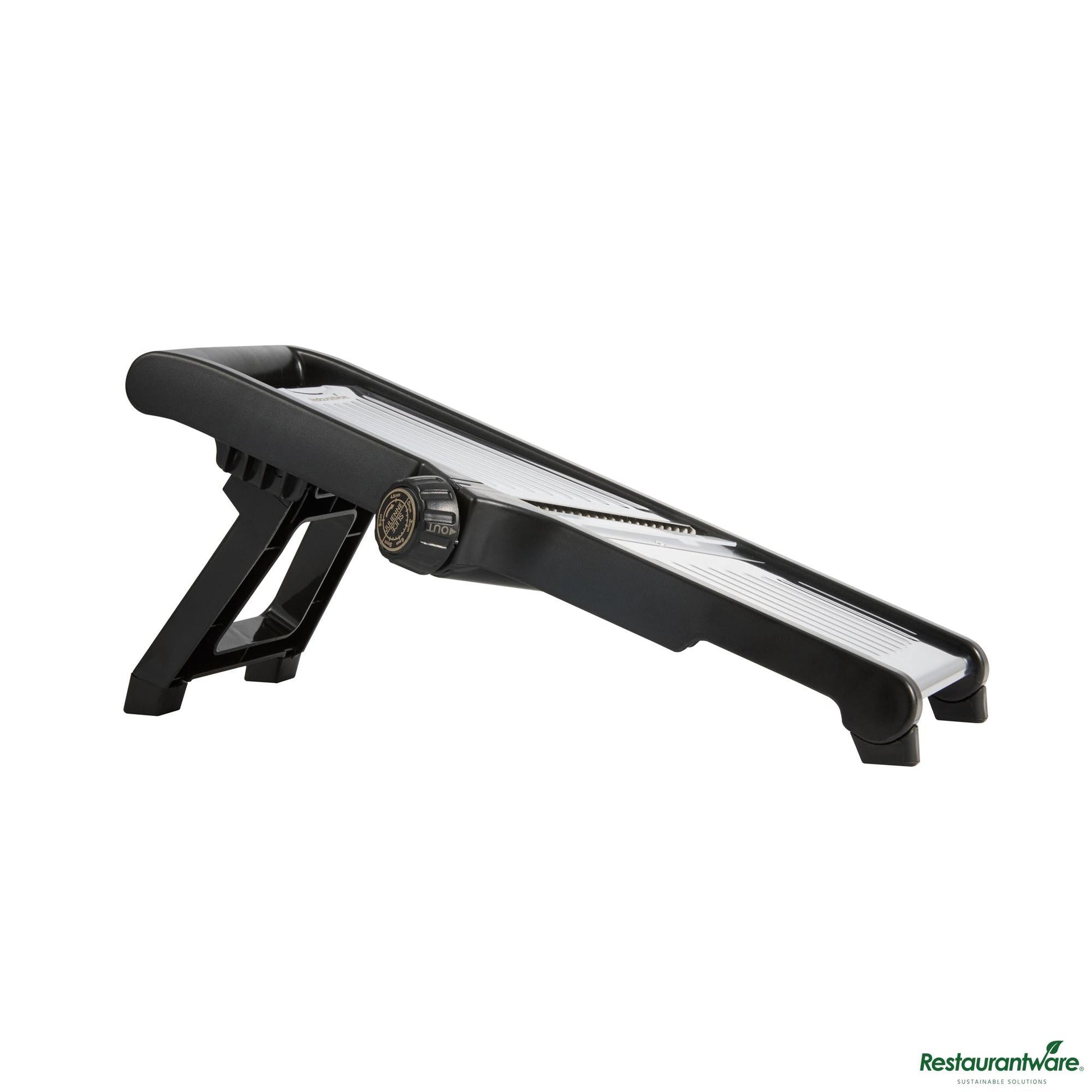 Wholesale Restaurantware Stainless Steel Adjustable Mandoline Slicer - Cut-Resistant Gloves - 16.1" X 5.3" X 6.5"- Bulk
