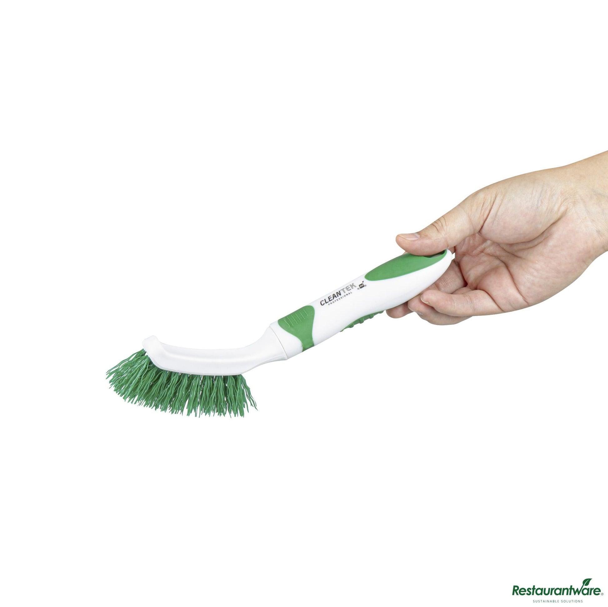 Wholesale Restaurantware Green and White Tile/grout Brush - 9" X 1" X 1.4"- Bulk