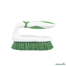 Wholesale Restaurantware Green and White All-Purpose Scrub Brush - Iron Style, Heavy-Duty - 5.9" X 2.9" X 3.9"- Bulk