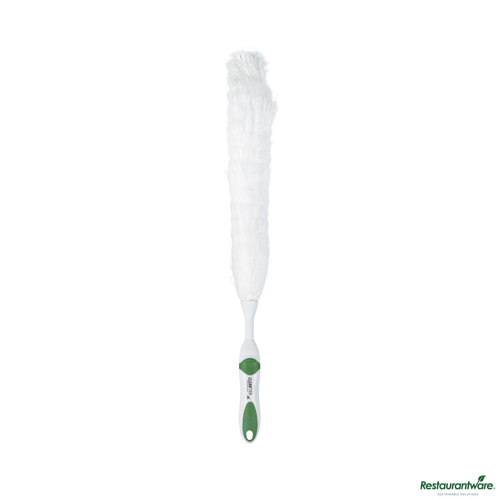 Wholesale Restaurantware Green and White Polypropylene Duster - Washable - 22" X 2.4" X 2.4"- Bulk