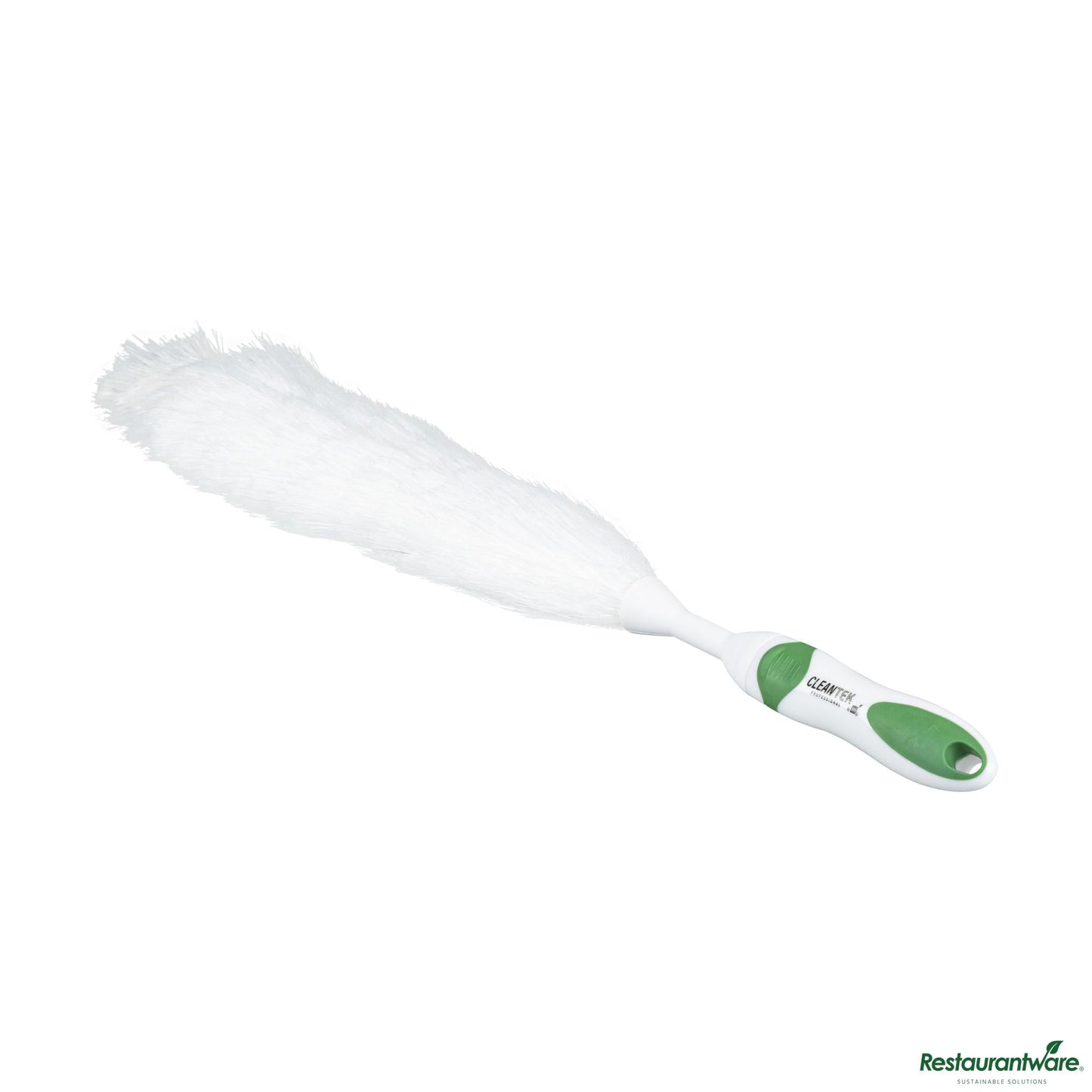 Wholesale Restaurantware Green and White Polypropylene Duster - Washable - 22" X 2.4" X 2.4"- Bulk