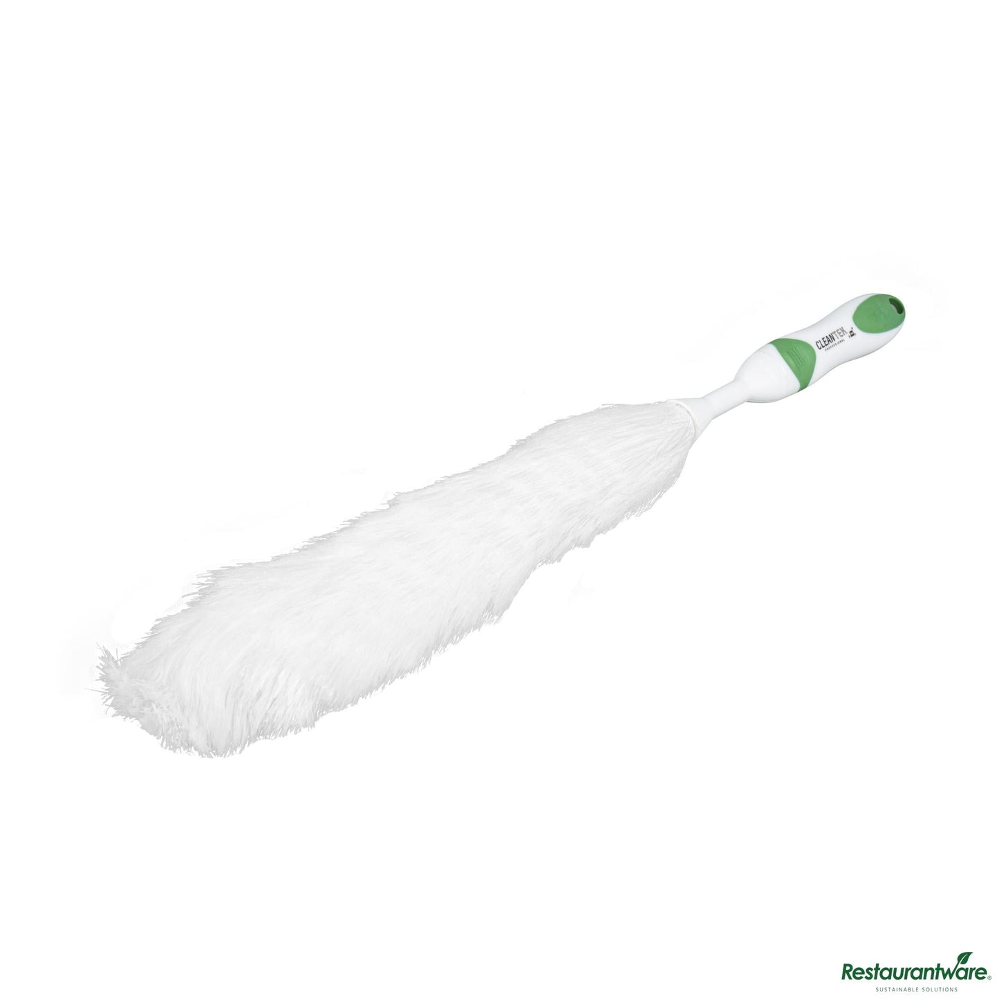 Wholesale Restaurantware Green and White Polypropylene Duster - Washable - 22" X 2.4" X 2.4"- Bulk