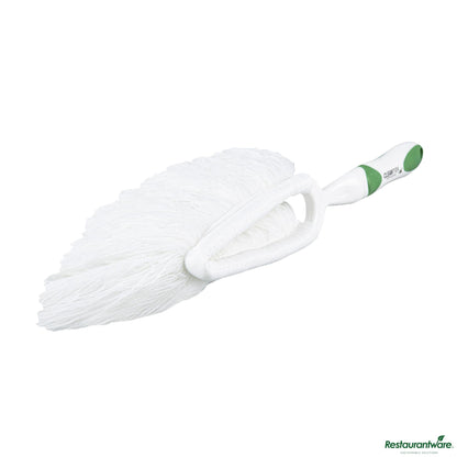 Wholesale Restaurantware Green and White Multipurpose Cotton Duster - Washable - 13.8" X 2.2" X 2.6"- Bulk