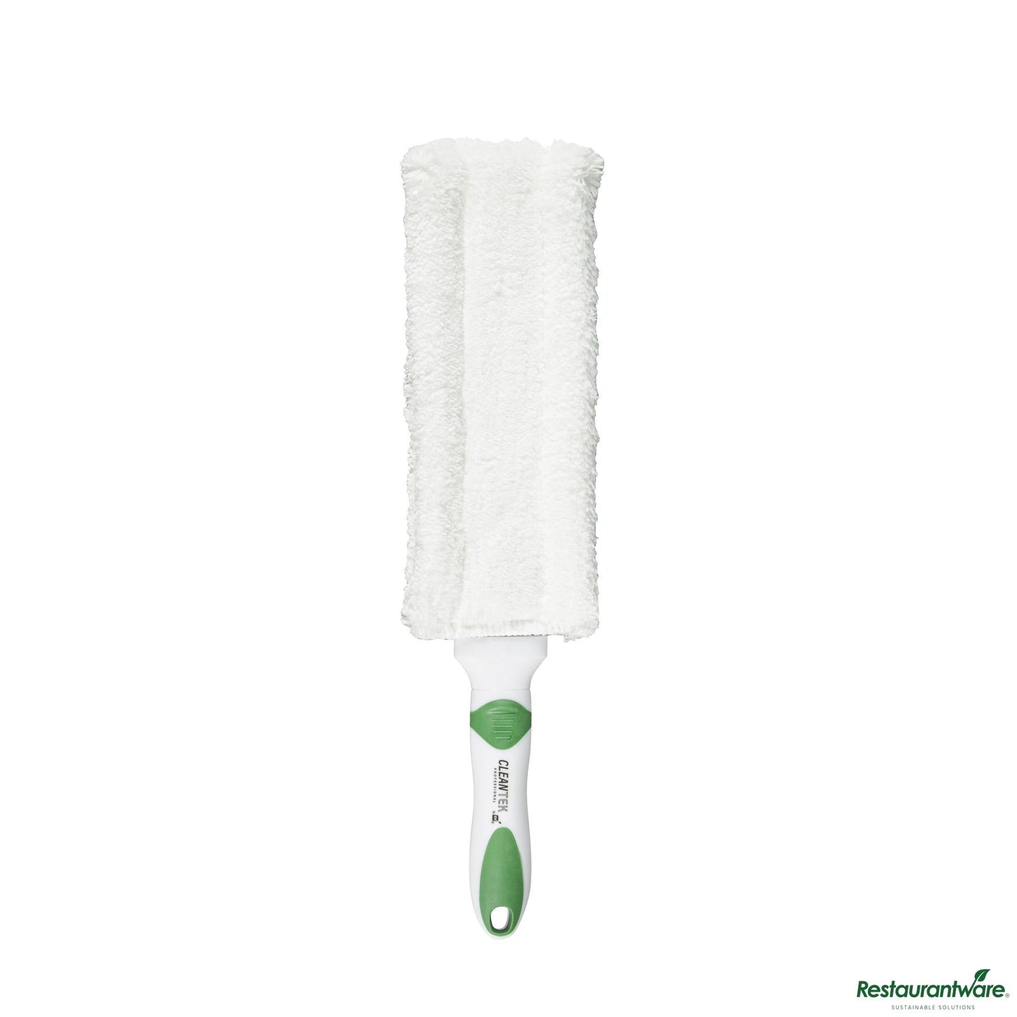 Wholesale Restaurantware Green and White Flat Cotton Duster - Washable - 14.8" X 3.5" X 1.1"- Bulk