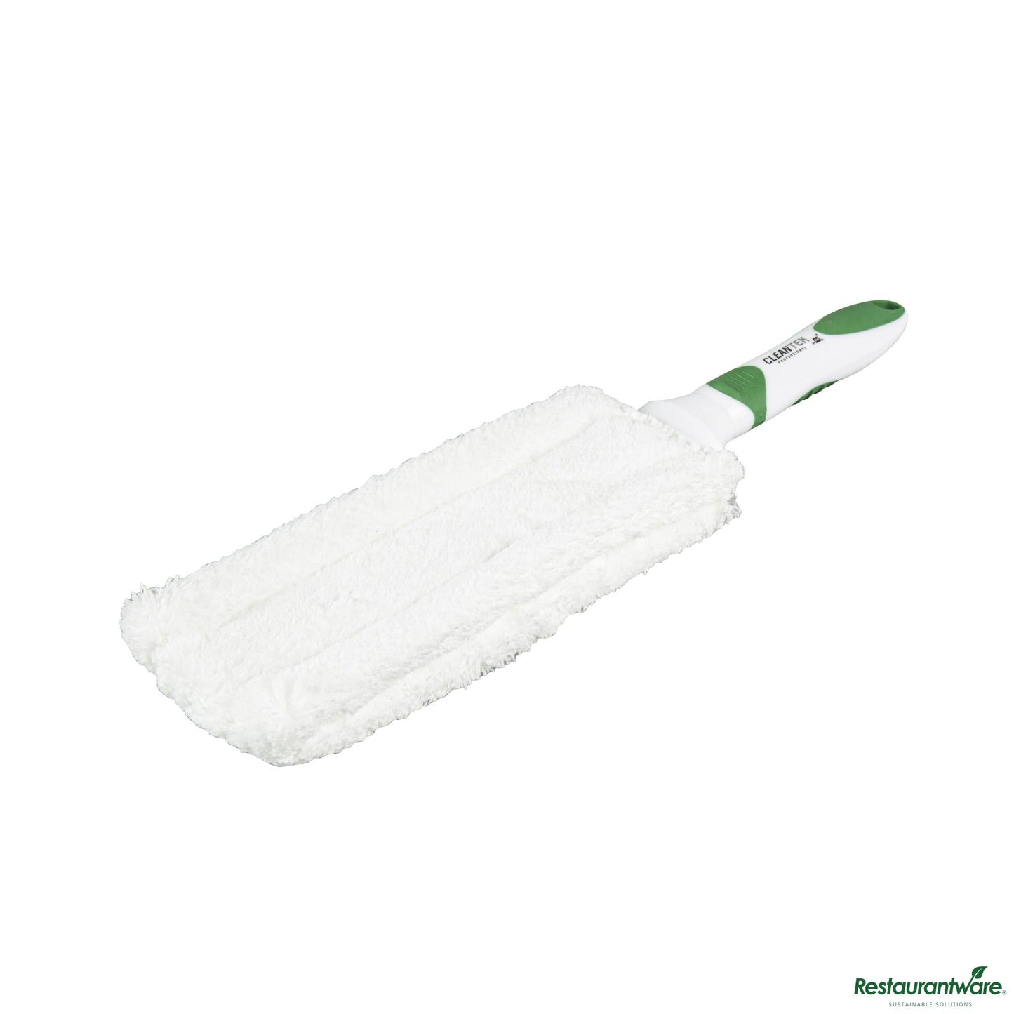 Wholesale Restaurantware Green and White Flat Cotton Duster - Washable - 14.8" X 3.5" X 1.1"- Bulk