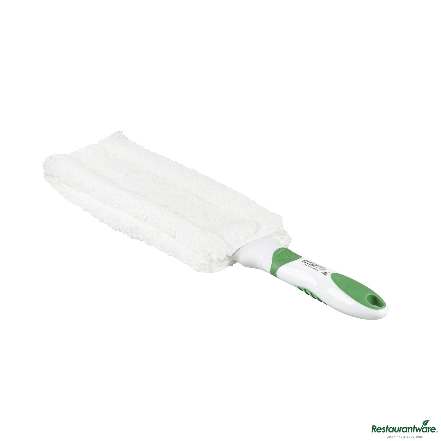 Wholesale Restaurantware Green and White Flat Cotton Duster - Washable - 14.8" X 3.5" X 1.1"- Bulk