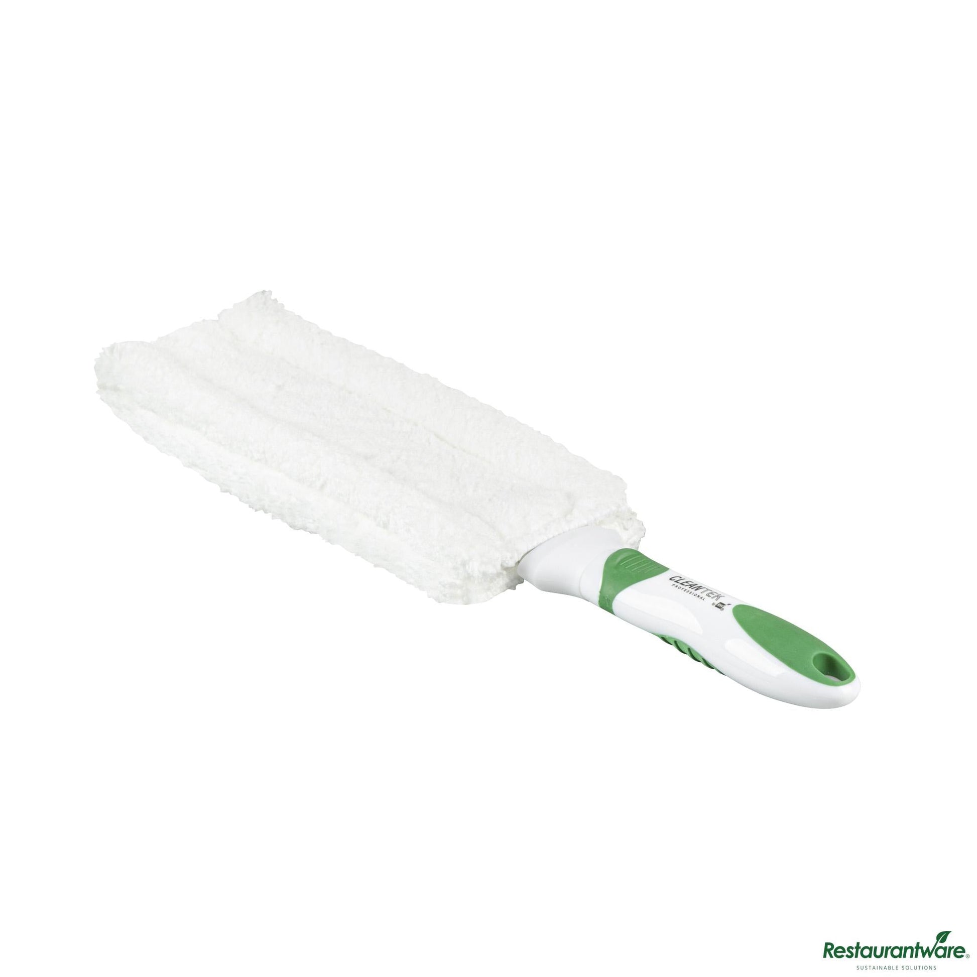 Wholesale Restaurantware Green and White Flat Cotton Duster - Washable - 14.8" X 3.5" X 1.1"- Bulk