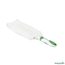 Wholesale Restaurantware Green and White Flat Cotton Duster - Washable - 14.8" X 3.5" X 1.1"- Bulk