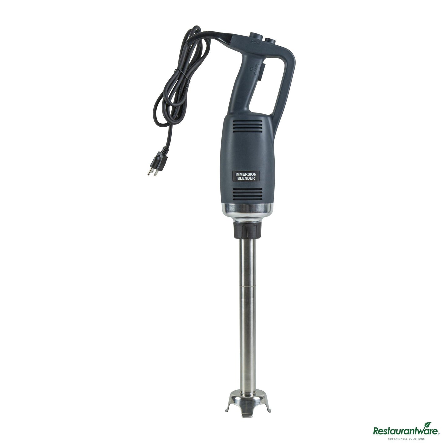 Wholesale Restaurantware Blue Immersion Blender - with 16" Shaft, Variable Speed, 1 Hp - 23.8"×11.2"×5"- Bulk