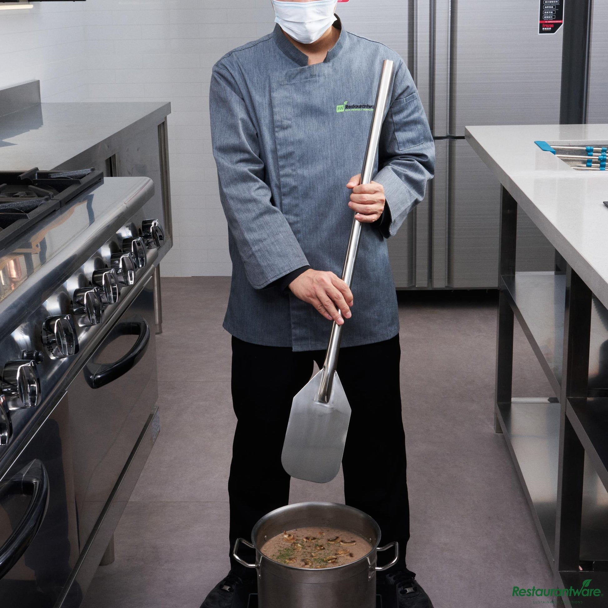 Wholesale Restaurantware Stainless Steel Paddle - 36"×4.7"×1"- Bulk