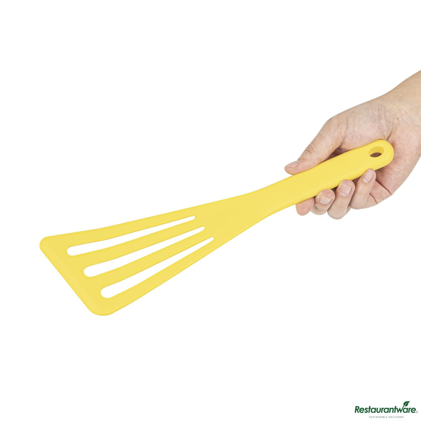 Wholesale Restaurantware Silicone High Temperature Slotted Turner / Spatula 12 1/4" X 3 1/2" X 1/2"- Bulk