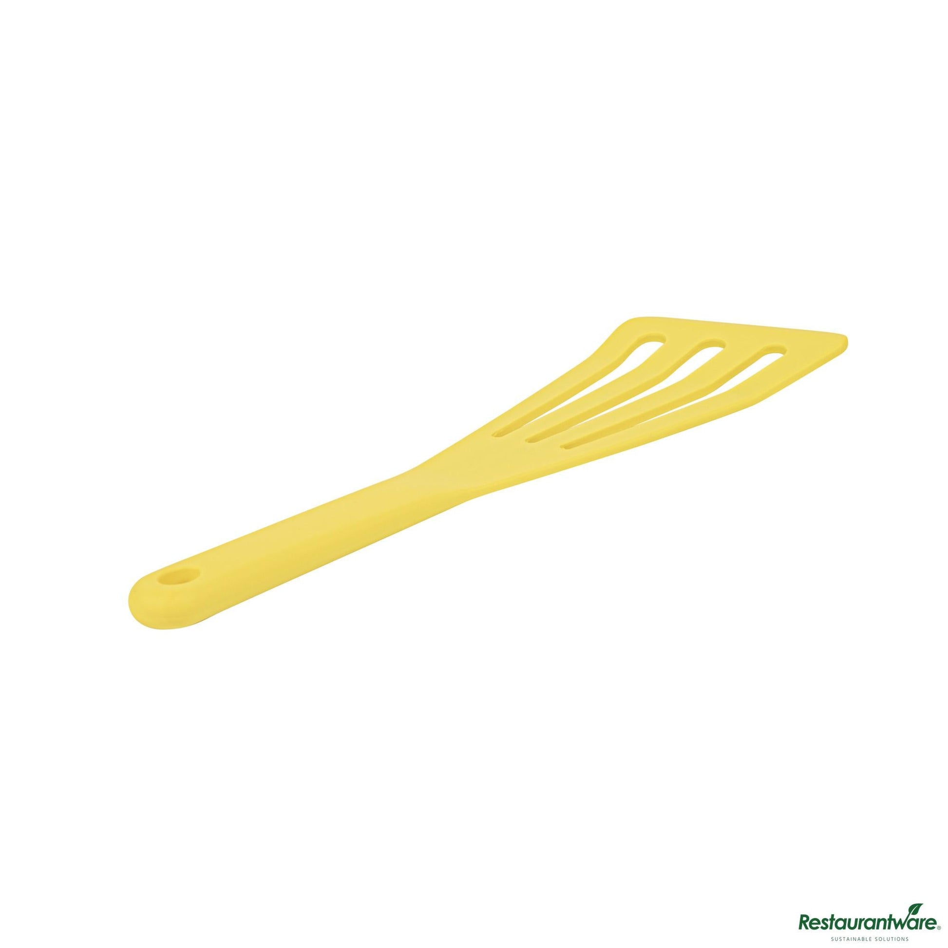 Wholesale Restaurantware Silicone High Temperature Slotted Turner / Spatula 12 1/4" X 3 1/2" X 1/2"- Bulk