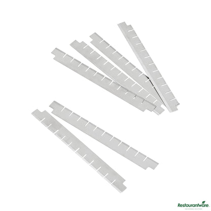 Wholesale Restaurantware 22-Piece Stainless Steel Vegetable Dicer 1/4" Blade Set - 3.5" X 0.5" X 0.5"- Bulk