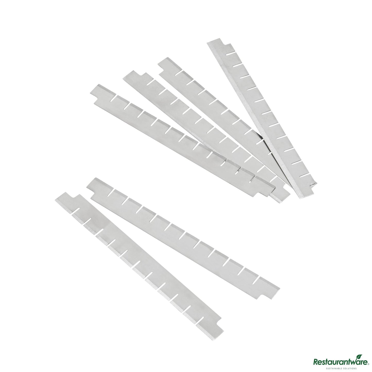 Wholesale Restaurantware 22-Piece Stainless Steel Vegetable Dicer 1/4" Blade Set - 3.5" X 0.5" X 0.5"- Bulk