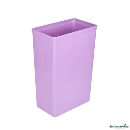 Wholesale Restaurantware 10 Gal / 160 Cup Blue Plastic Ingredient Bin - 15.1" X 9.1" X 23.1"- Bulk