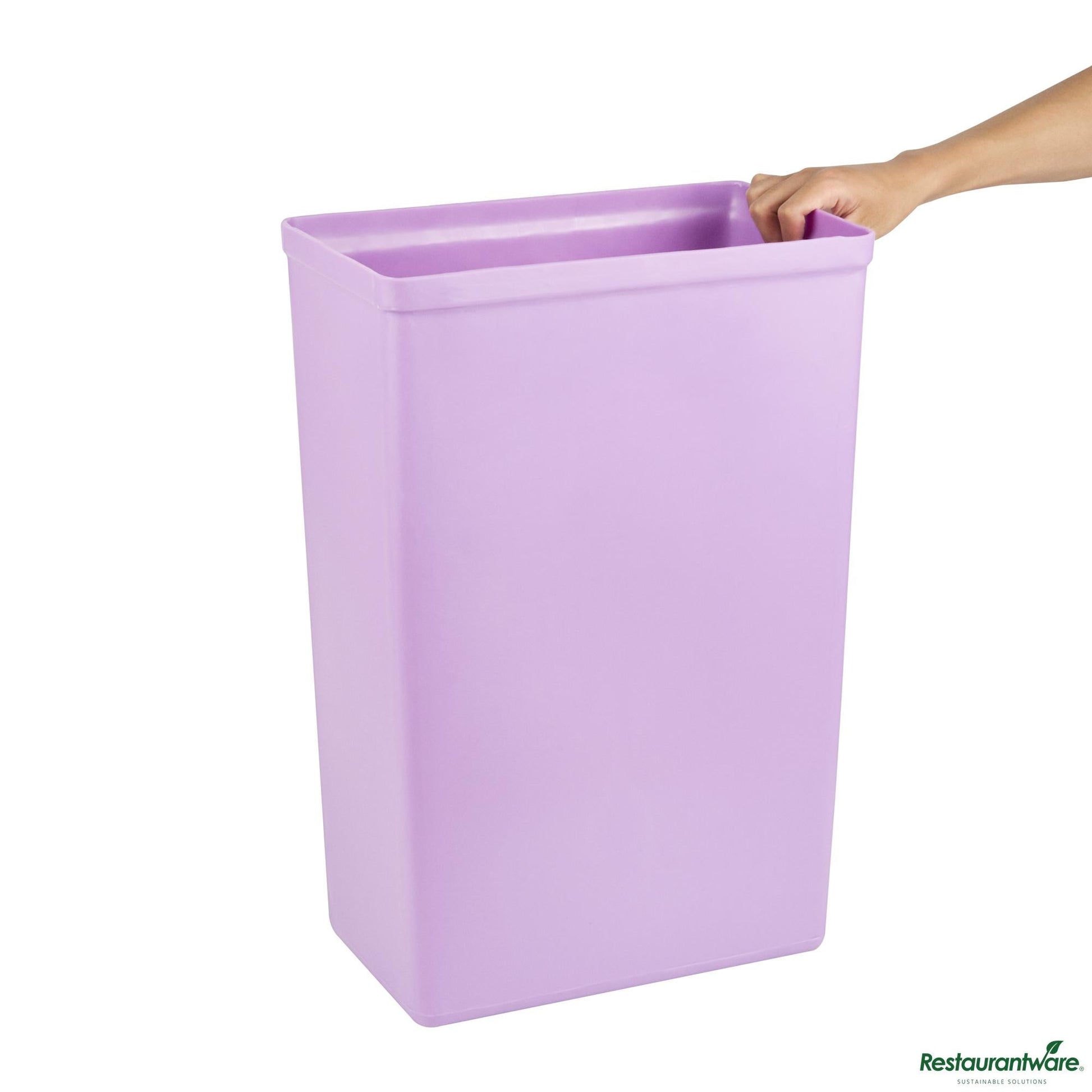 Wholesale Restaurantware 10 Gal / 160 Cup Blue Plastic Ingredient Bin - 15.1" X 9.1" X 23.1"- Bulk
