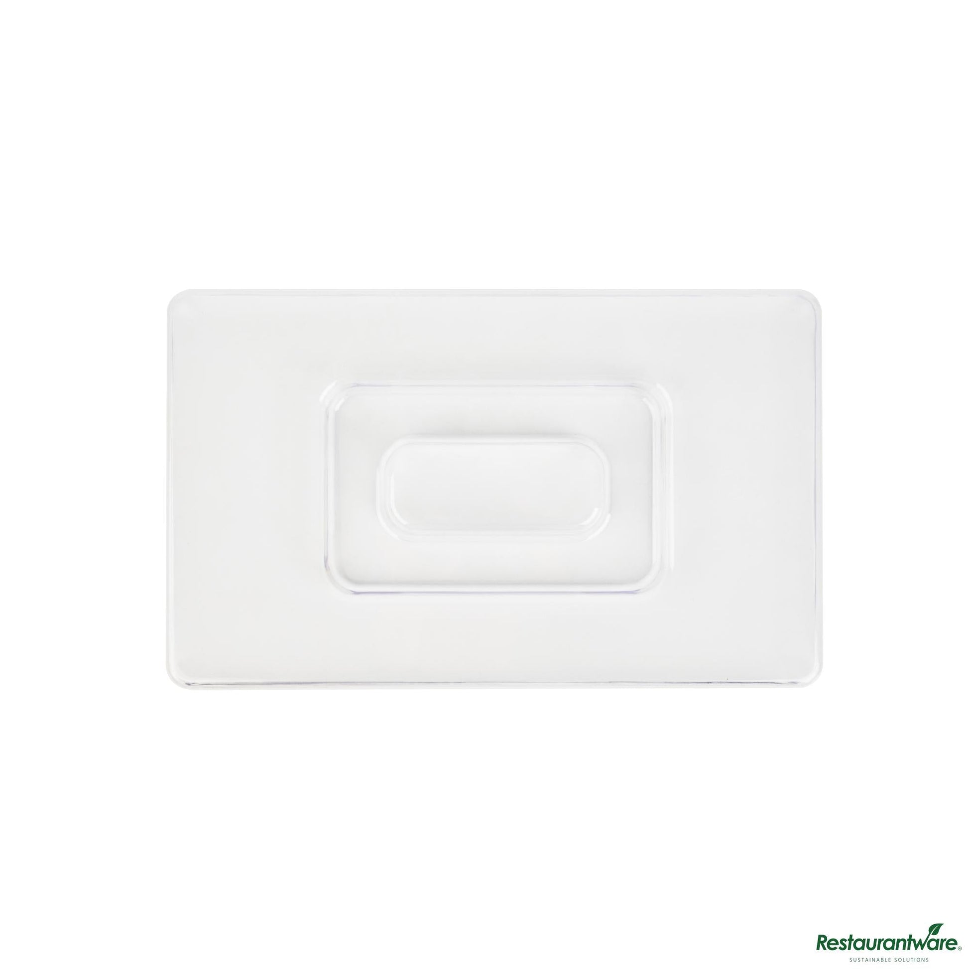 Wholesale Restaurantware Clear Plastic Lid - Fits 10 Gal / 160 Cup Ingredient Bin - 15.5" X 9.4" X 1.1"- Bulk