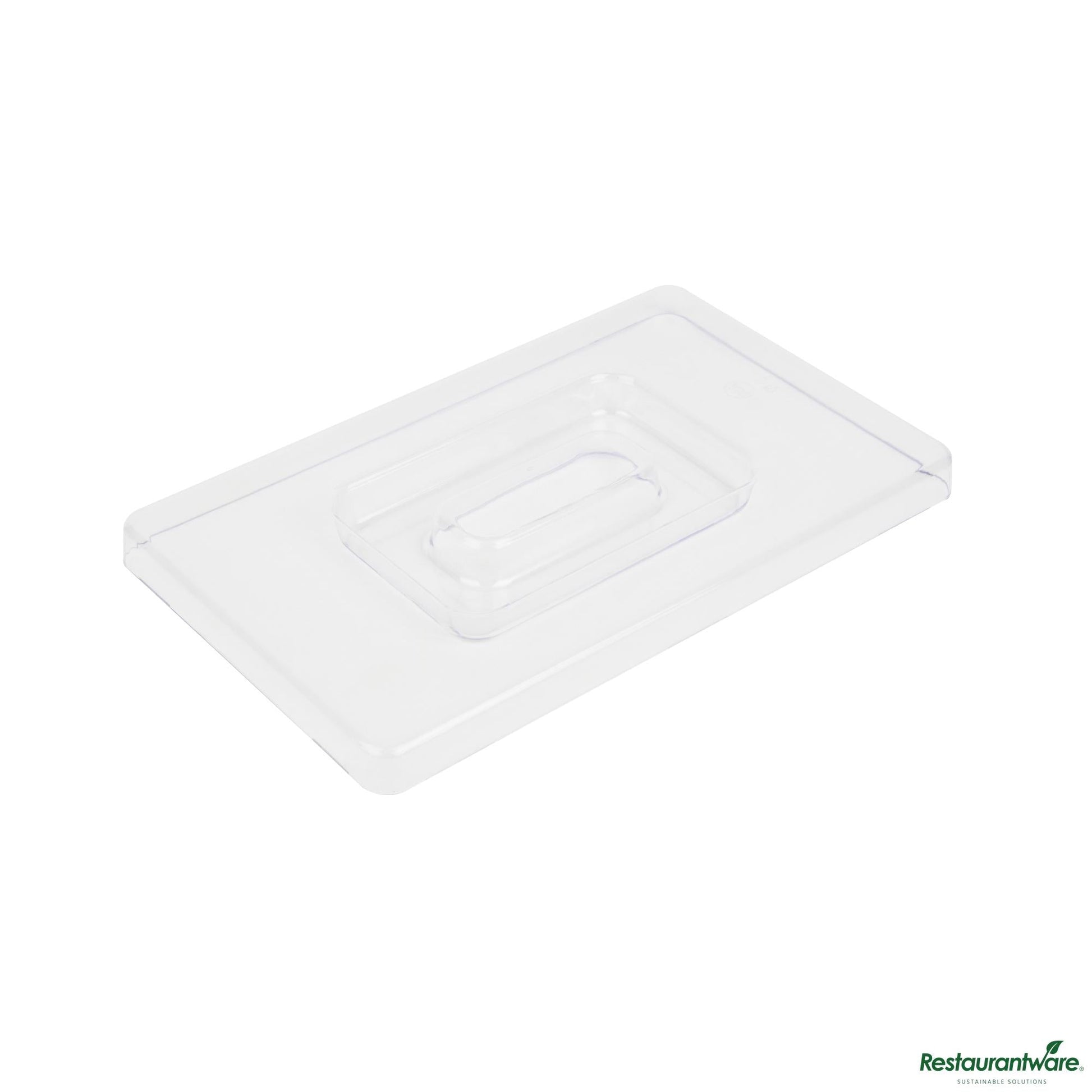 Wholesale Restaurantware Clear Plastic Lid - Fits 10 Gal / 160 Cup Ingredient Bin - 15.5" X 9.4" X 1.1"- Bulk