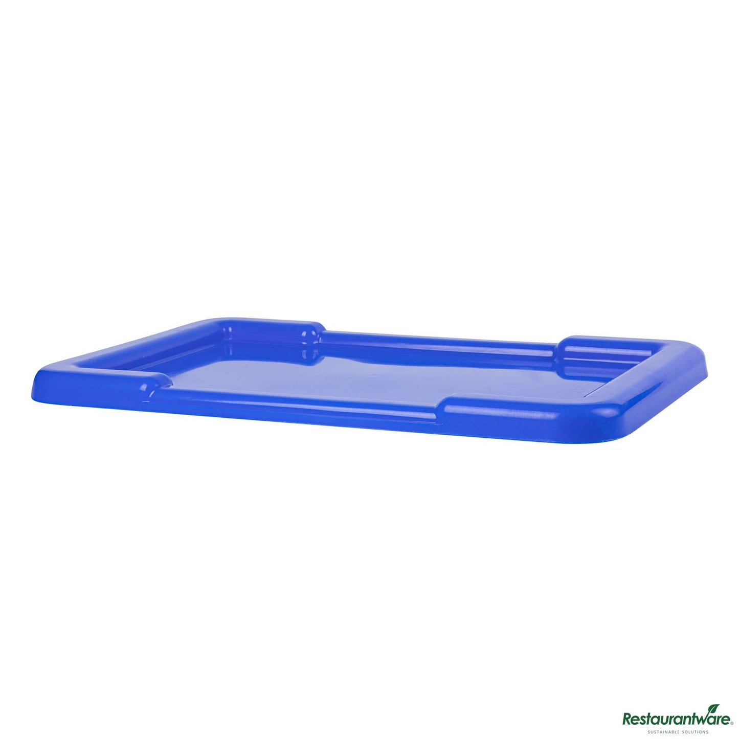 Wholesale Restaurantware Blue Recessed Lid - Fits Meat Lug / Tote Box - 25" X 16" X 0.8"- Bulk