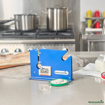 Wholesale Restaurantware Poly Bag Sealer Tape Dispenser - 8.6" X 2.9" X 6"- Bulk