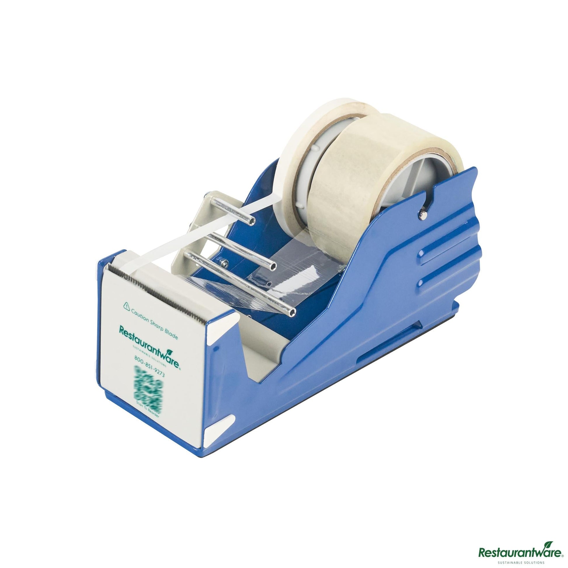 Wholesale Restaurantware Manual Multi-Roll Tape and Label Dispenser - 3" Working Width - 9.4" X 3.9" X 5.2"- Bulk