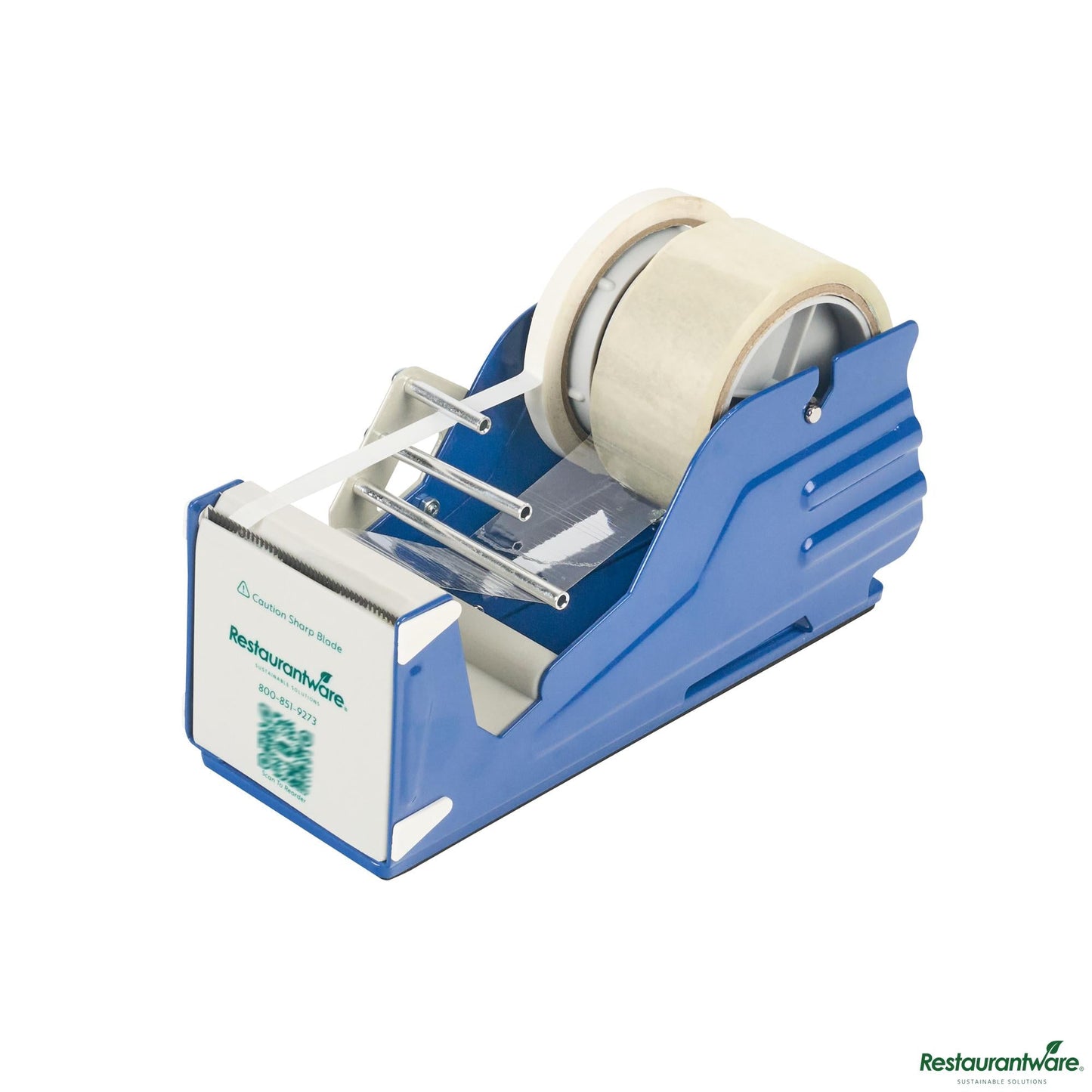 Wholesale Restaurantware Manual Multi-Roll Tape and Label Dispenser - 3" Working Width - 9.4" X 3.9" X 5.2"- Bulk