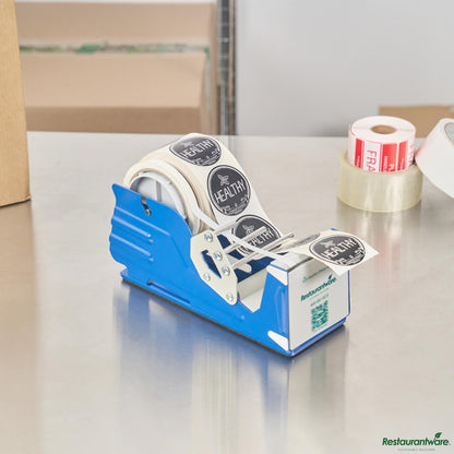 Wholesale Restaurantware Manual Multi-Roll Tape and Label Dispenser - 3" Working Width - 9.4" X 3.9" X 5.2"- Bulk
