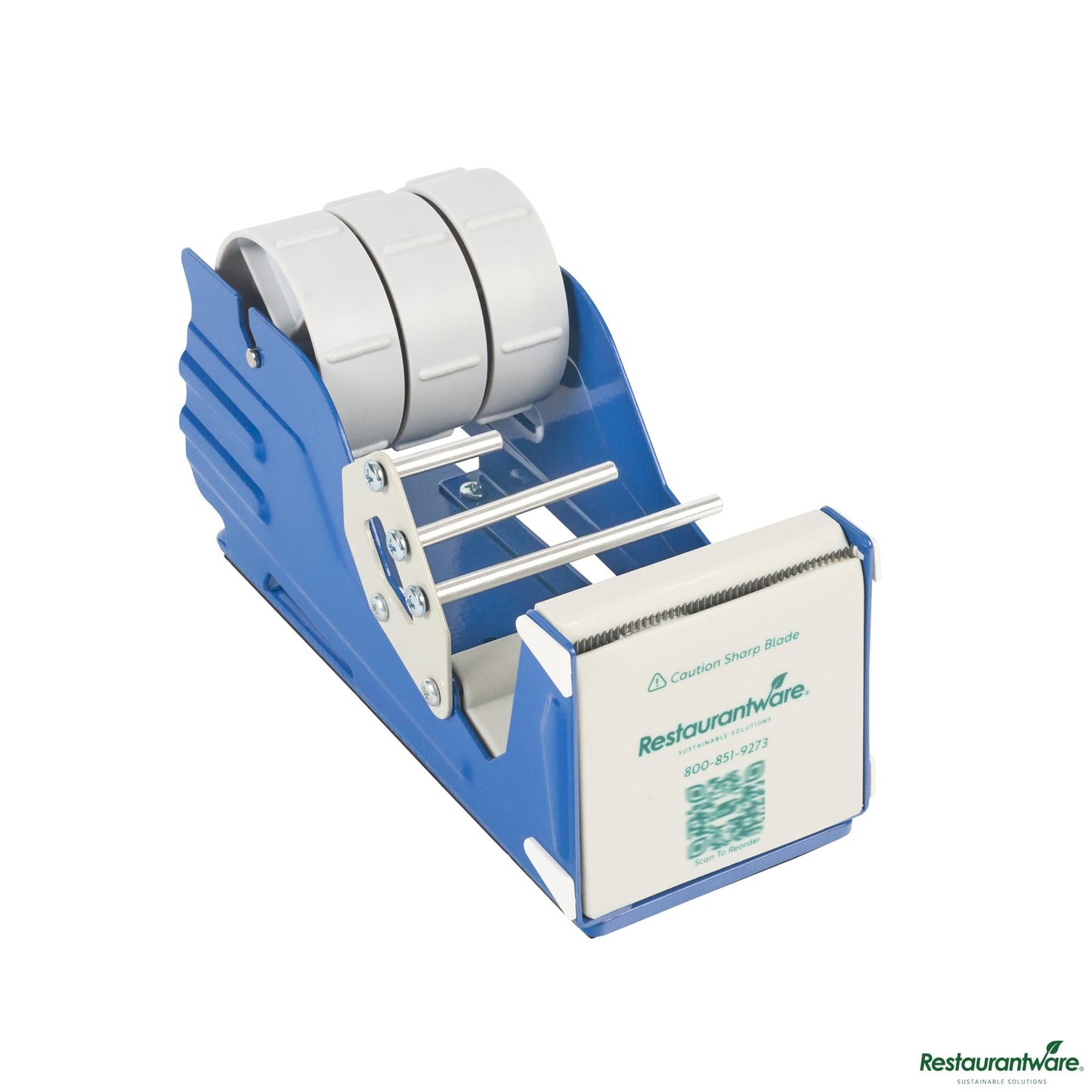 Wholesale Restaurantware Manual Multi-Roll Tape and Label Dispenser - 3" Working Width - 9.4" X 3.9" X 5.2"- Bulk