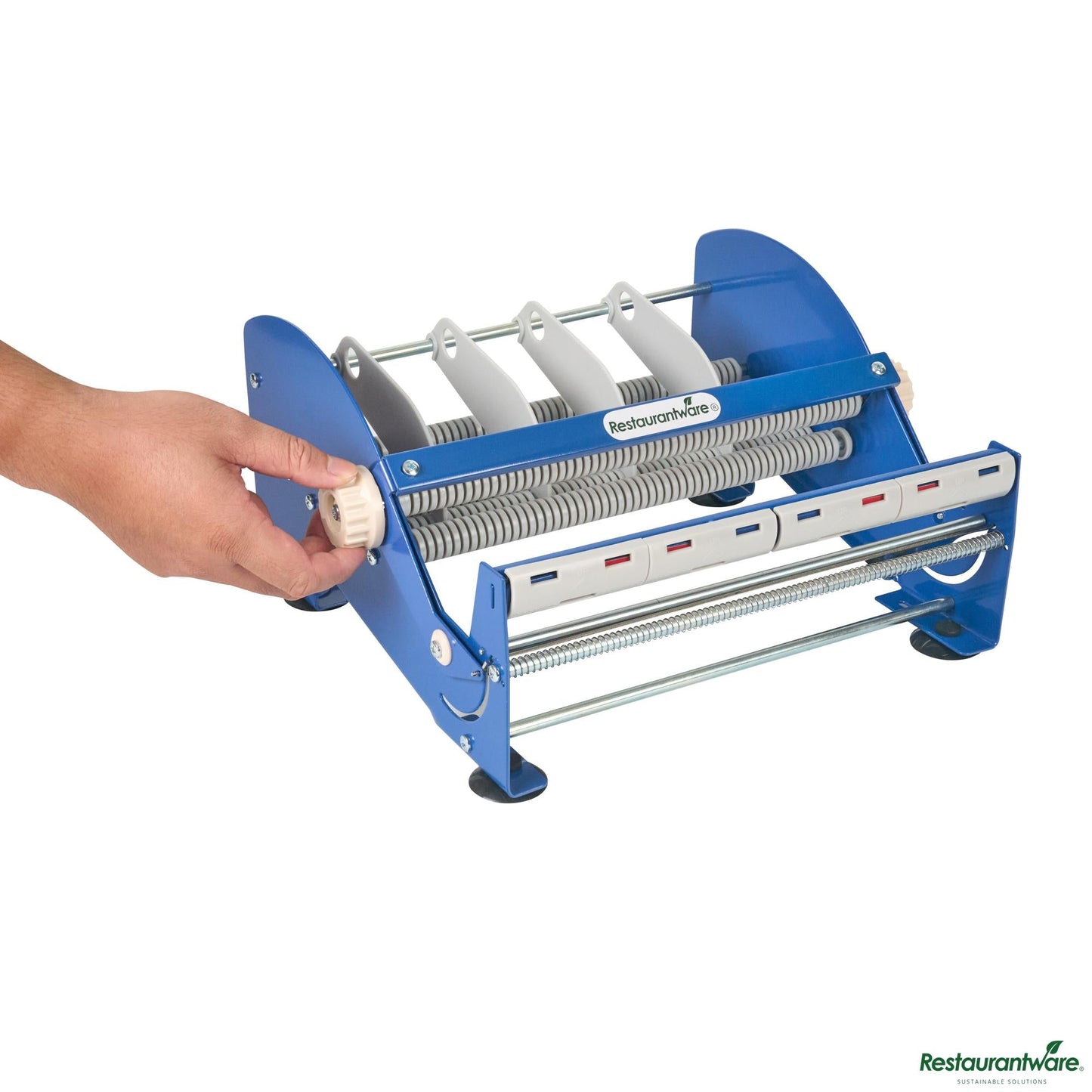 Wholesale Restaurantware Manual Multi-Roll Tape and Label Dispenser - 12" Working Width - 14.6" X 13.3" X 7"- Bulk