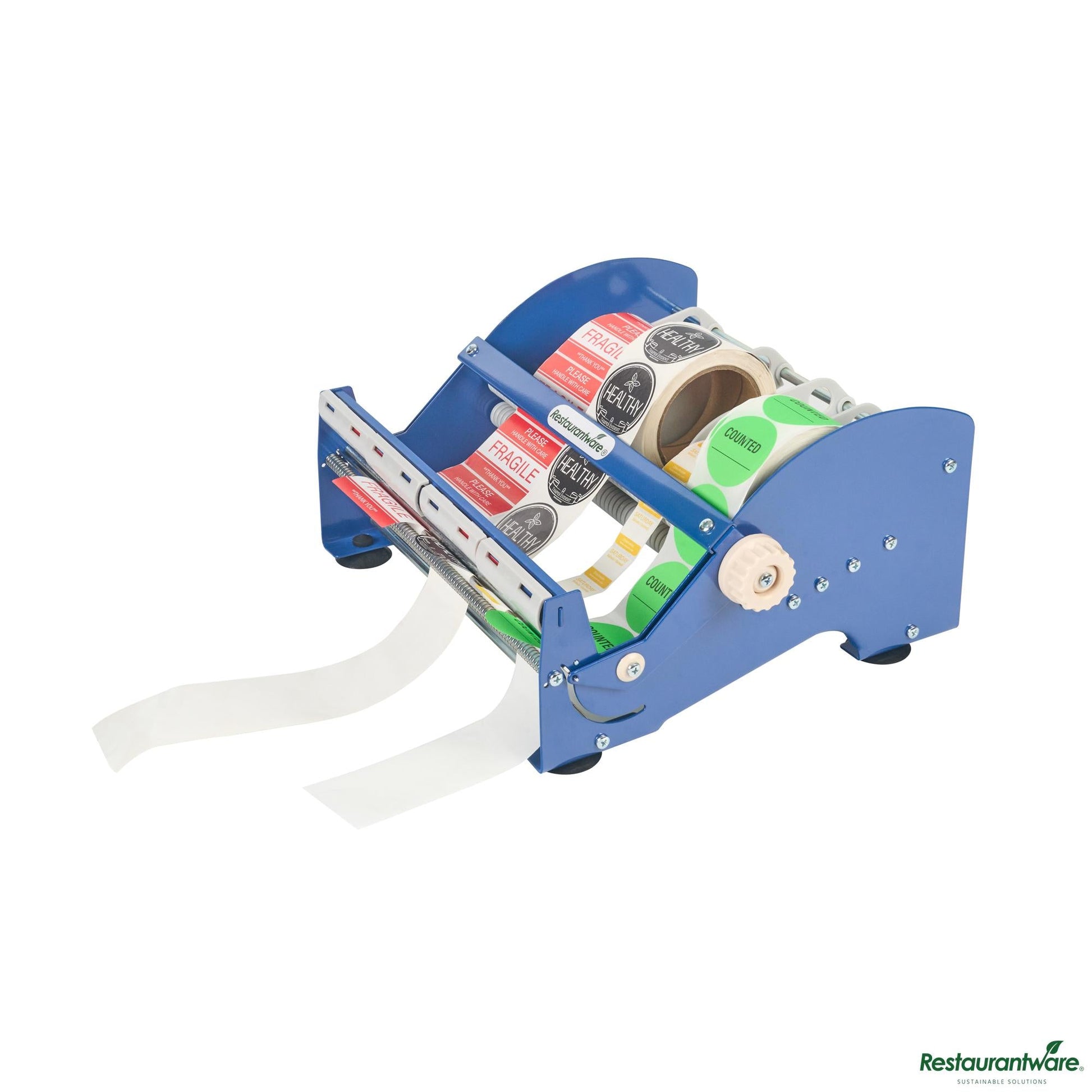Wholesale Restaurantware Manual Multi-Roll Tape and Label Dispenser - 12" Working Width - 14.6" X 13.3" X 7"- Bulk