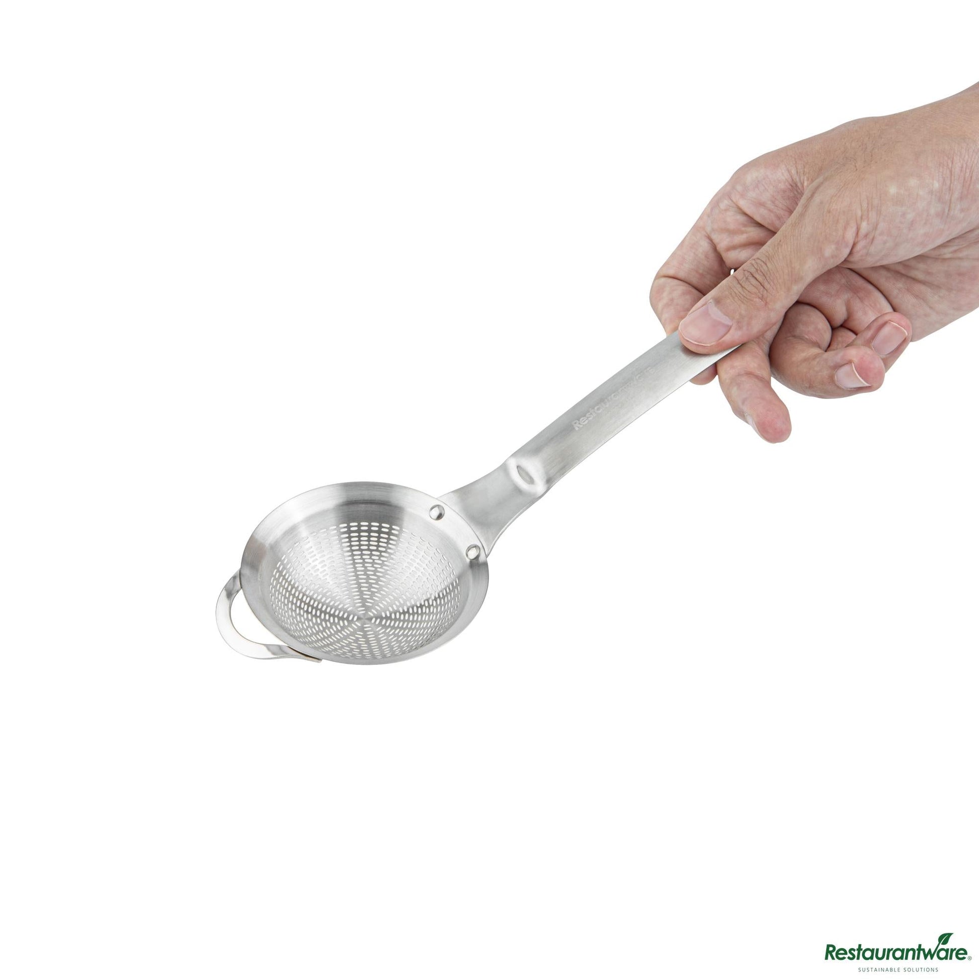 Wholesale Restaurantware Stainless Steel Extra Fine Mesh Strainer - 8.3"×3.2"×0.9"- Bulk