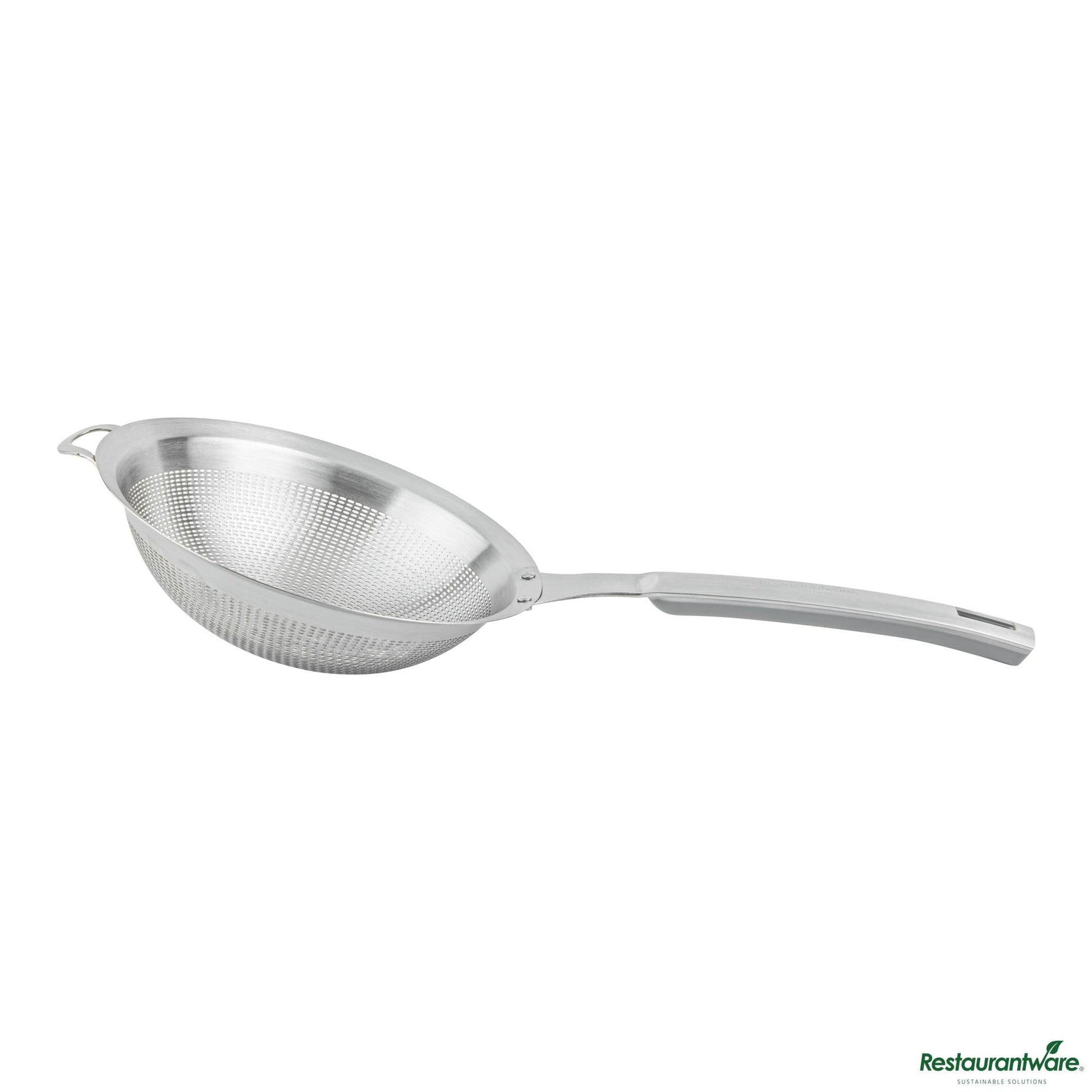Wholesale Restaurantware Stainless Steel Extra Fine Mesh Strainer - 13.2"×6.3"×1.8"- Bulk