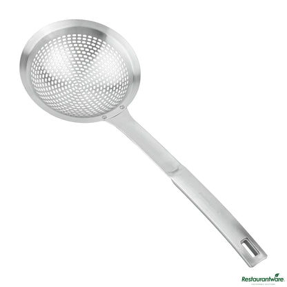 Wholesale Restaurantware Stainless Steel Skimmer - 14.8"×5.5"×1.5"- Bulk
