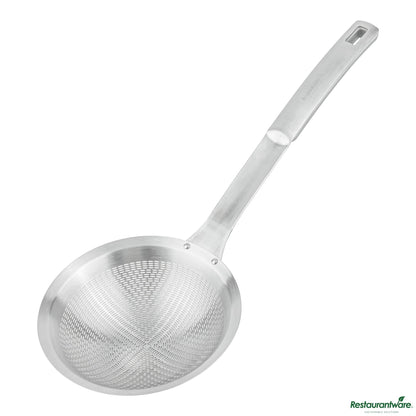 Wholesale Restaurantware Stainless Steel Fine Mesh Skimmer - 15.9"×6.3"×1.9"- Bulk