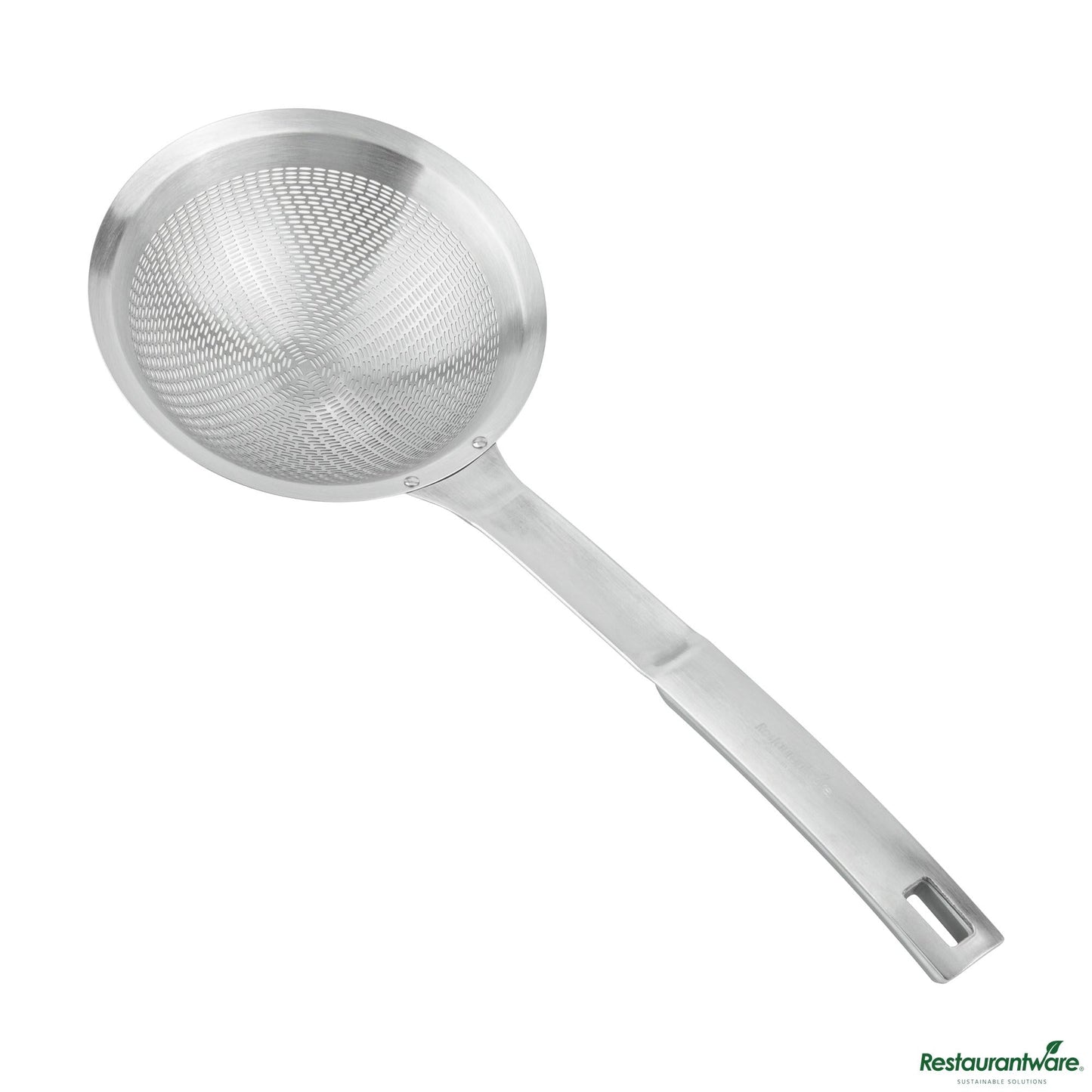 Wholesale Restaurantware Stainless Steel Fine Mesh Skimmer - 15.9"×6.3"×1.9"- Bulk