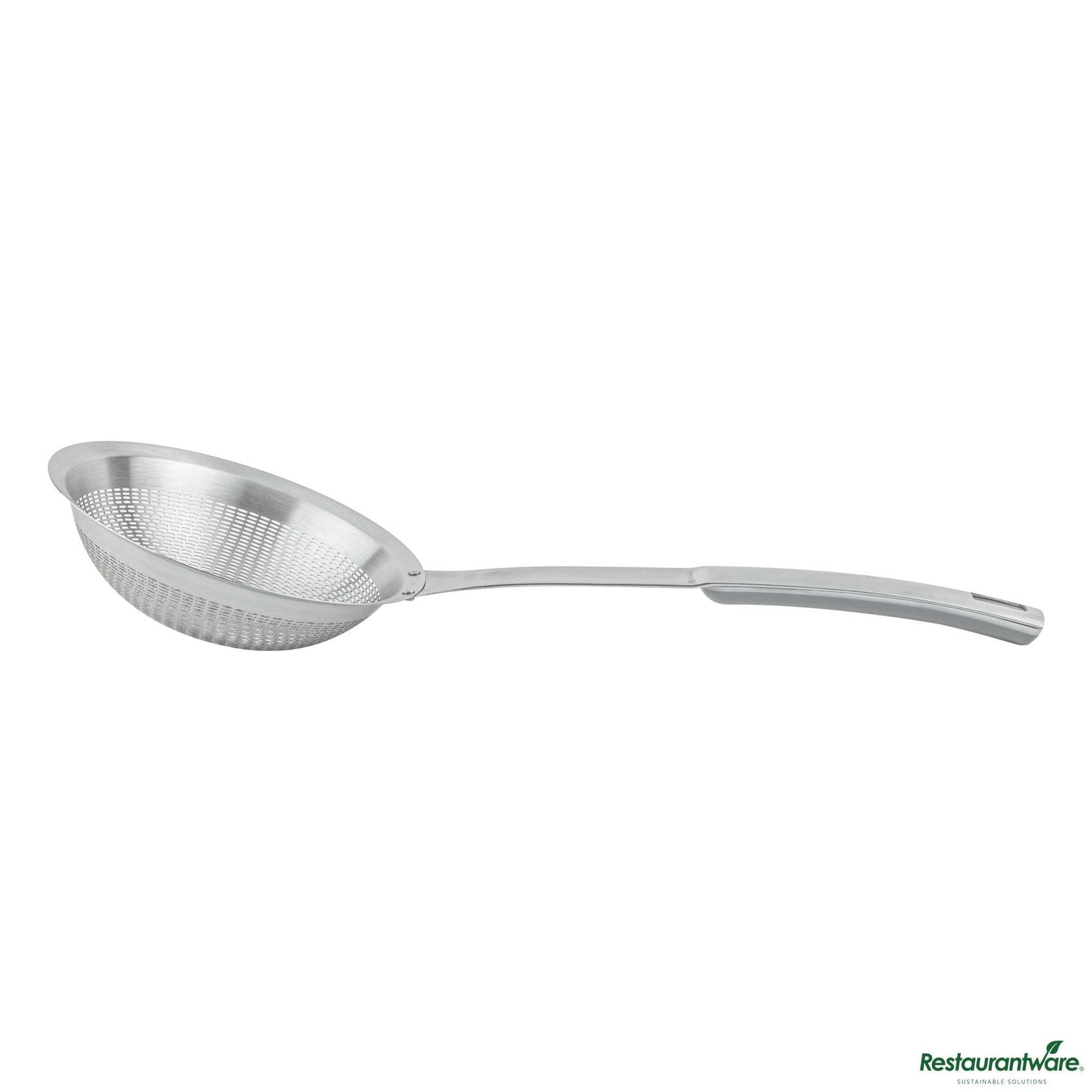 Wholesale Restaurantware Stainless Steel Fine Mesh Skimmer - 15.9"×6.3"×1.9"- Bulk