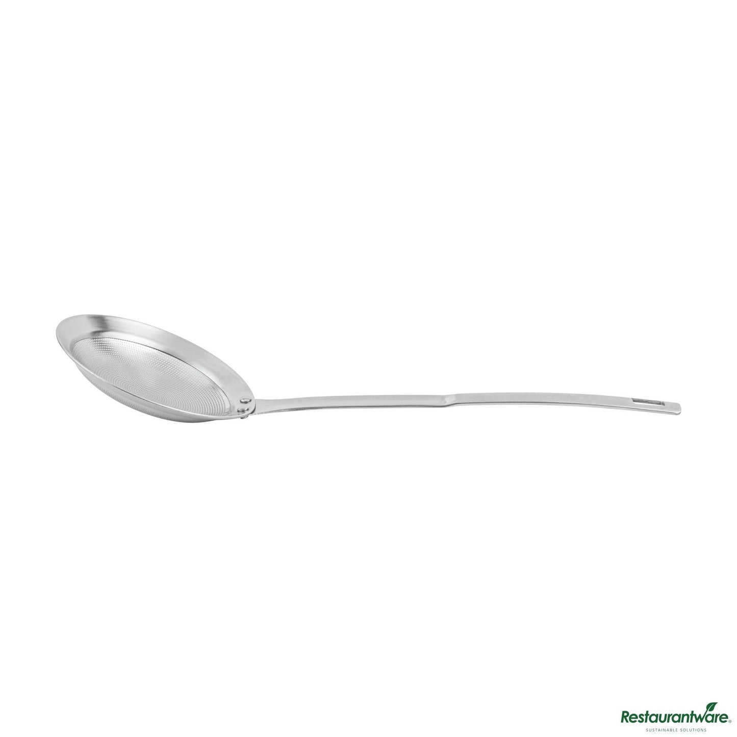 Wholesale Restaurantware Stainless Steel Fine Mesh Strainer - 10.8"×3.5"×0.7"- Bulk