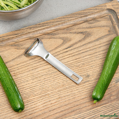 Wholesale Restaurantware Stainless Steel "Y" Vegetable Peeler - with Serrated Blade - 5.7"×2.2"×0.4"- Bulk