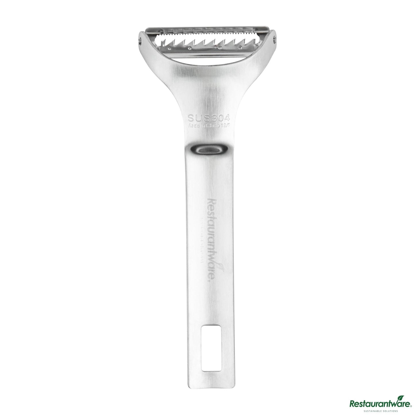 Wholesale Restaurantware Stainless Steel "Y" Vegetable Peeler - with Serrated Blade - 5.7"×2.2"×0.4"- Bulk