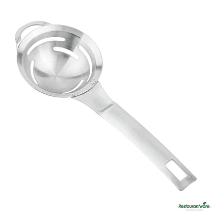 Wholesale Restaurantware Stainless Steel Egg Separator - 8.1"×3"×0.9"- Bulk