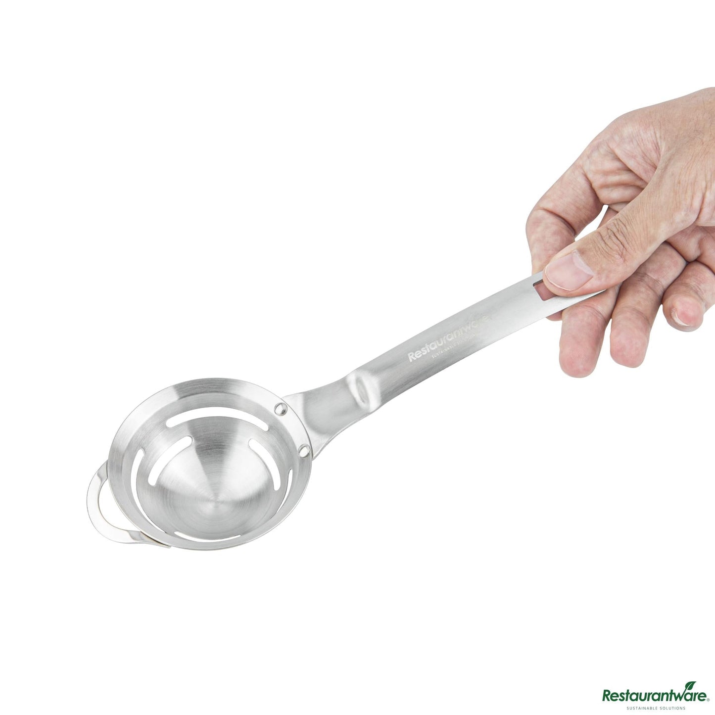 Wholesale Restaurantware Stainless Steel Egg Separator - 8.1"×3"×0.9"- Bulk