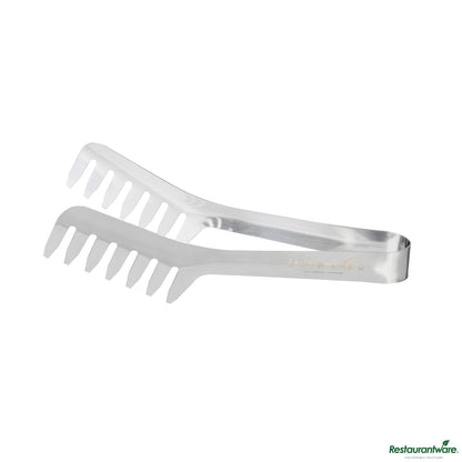 Wholesale Restaurantware Stainless Steel Heavy Weight Spaghetti Tongs - 7.7"×3"×2.4"- Bulk