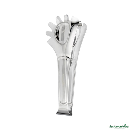 Wholesale Restaurantware Stainless Steel Pasta Tongs - 8.3"×3.8"×2.9"- Bulk